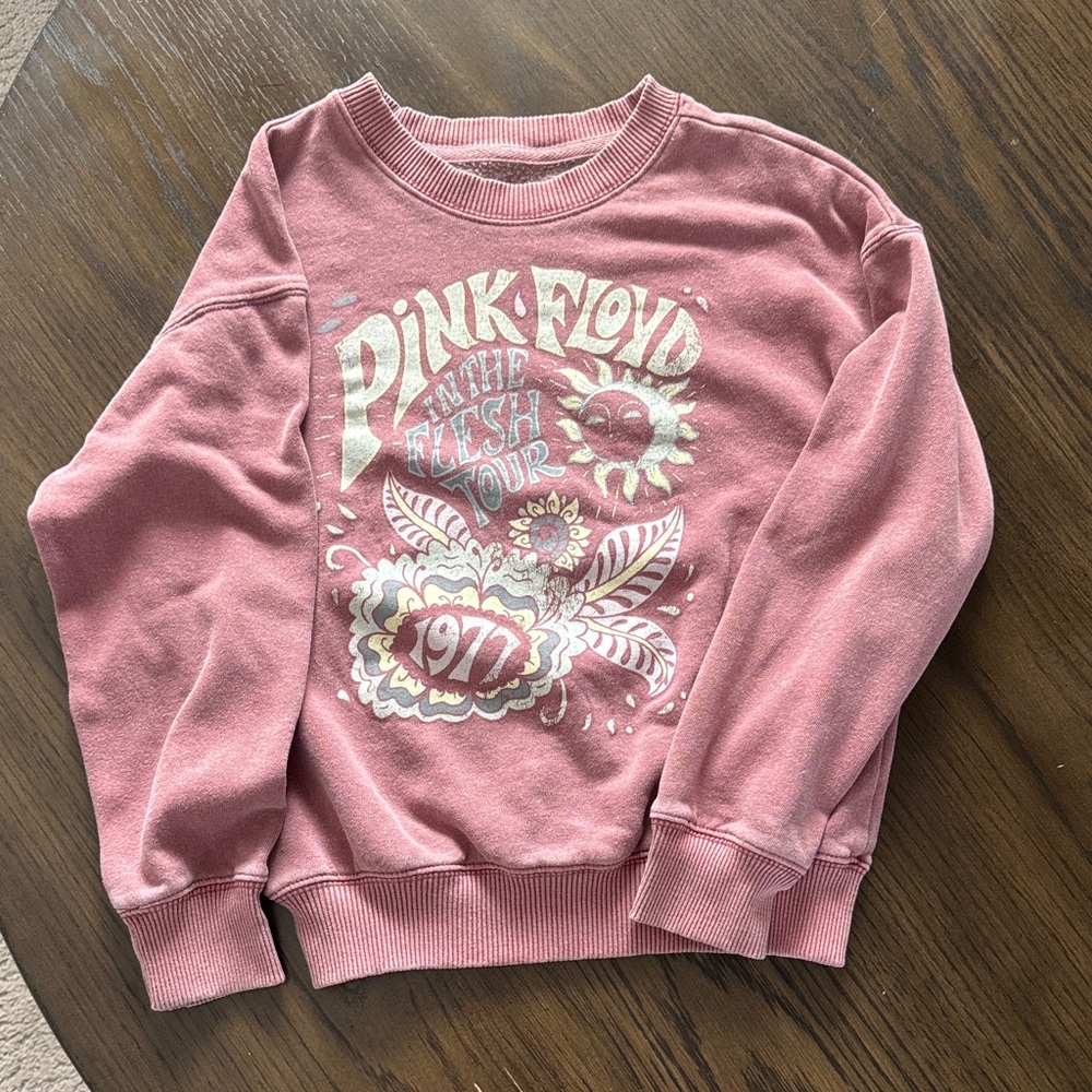 Pink Floyd Kids Sweatshirt - Vintage Tour Design
